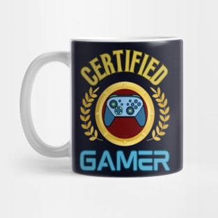 Certified Gamer - Funny Gamer Mug